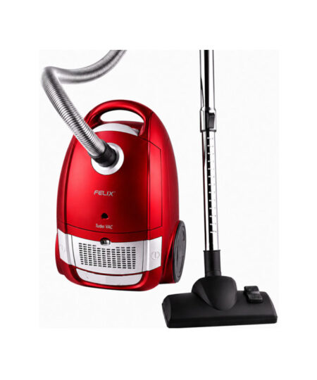 Felix FVC-8005RD Ηλεκτρική Σκούπα 800W με Σακούλα 5lt Κόκκινη