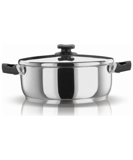 Pyramis Classic Κατσαρόλα Ημιχύτρα Ανοξείδωτη 6.7lt / 30cm (015030301)