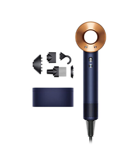 Dyson Supersonic HD07 Επαγγελματικό Πιστολάκι Μαλλιών με Φυσούνα 1600W Dark Blue / Bright Copper (412525-01)