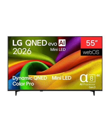 LG 55QNED8MB6C Τηλεόραση Smart 55" 4K UHD Mini LED evo AI HDR (2026)