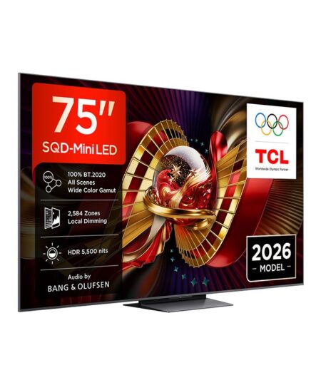 Alternative view of TCL 75C8L Τηλεόραση Smart 75" 4K UHD SQD-Mini LED HDR (2026)