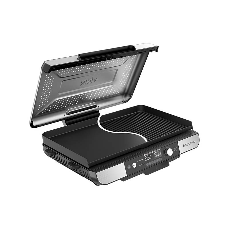 Ninja GX101EU Ηλεκτρική Ψησταριά Πλάκας 1800W με Καπάκι και Ρυθμιζόμενο Θερμοστάτη - Image 2