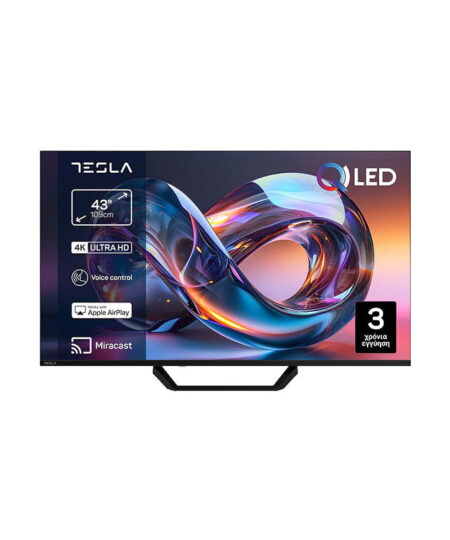 Tesla Q43E665BUV Τηλεόραση Smart 43" 4K UHD QLED (2026)