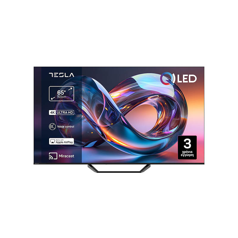 Tesla Q65E665BUV Τηλεόραση Smart 65" 4K UHD QLED (2026)